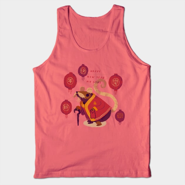 the year of the splinter Tank Top by Louisros